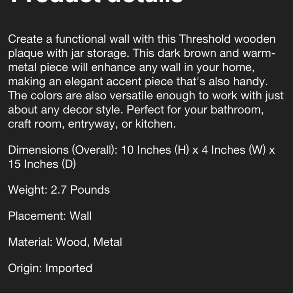 Threshold nwt medium